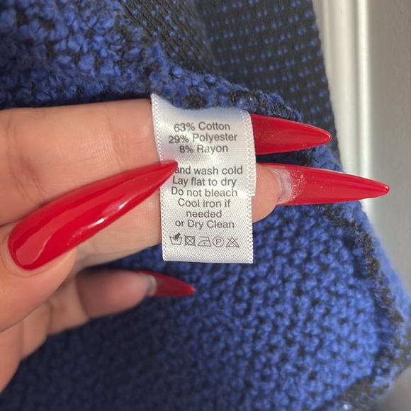 Lilla P Blue Sweater Jacket - Picture 6 of 6